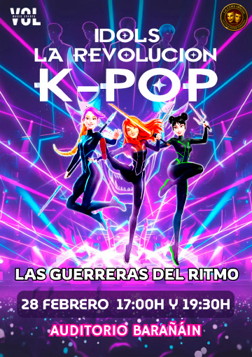 cartel-la-revolucion-k-pop-auditorio-baranain-2-funciones